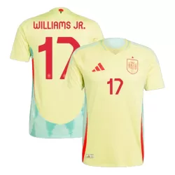 Spanje Williams JR 17 Shirt Heren Uit EK 2024 Spanje Williams JR 17 Shirt Heren Uit EK 2024