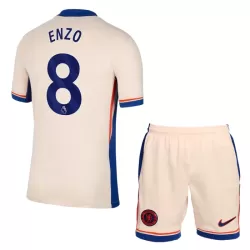 Chelsea Enzo 8 Tenue Kind Uit 2024/25 Chelsea Enzo 8 Tenue Kind Uit 2024/25