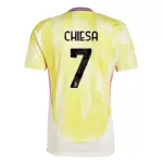 Juventus Chiesa 7 Shirt Heren Uit 2024/25