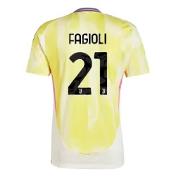 Juventus Fagioli 21 Shirt Heren Uit 2024/25 Juventus Fagioli 21 Shirt Heren Uit 2024/25