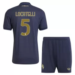 Juventus Locatelli 5 Tenue Kind Derde 2024/25 Juventus Locatelli 5 Tenue Kind Derde 2024/25