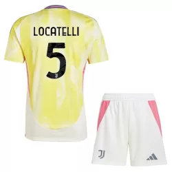 Juventus Locatelli 5 Tenue Kind Uit 2024/25 Juventus Locatelli 5 Tenue Kind Uit 2024/25