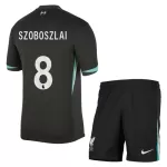 Liverpool Szoboszlai 8 Tenue Kind Uit 2024/25