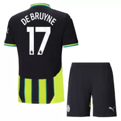 Manchester City De Bruyne 17 Tenue Kind Uit 2024/25 Manchester City De Bruyne 17 Tenue Kind Uit 2024/25