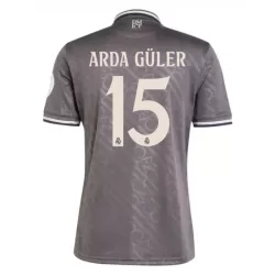 Real Madrid Arda Guler 15 Shirt Heren Derde 2024/25 Real Madrid Arda Guler 15 Shirt Heren Derde 2024/25
