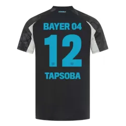 Bayer Leverkusen Edmond Tapsoba 12 Shirt Heren Derde 2024/25 Bayer Leverkusen Edmond Tapsoba 12 Shirt Heren Derde 2024/25