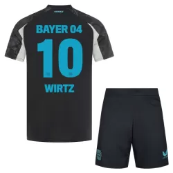 Bayer Leverkusen Florian Wirtz 10 Tenue Kind Derde 2024/25 Bayer Leverkusen Florian Wirtz 10 Tenue Kind Derde 2024/25