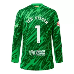 FC Barcelona Ter Stegen 1 Keeper Shirt Heren Thuis 2024/25 Lange Mouw FC Barcelona Ter Stegen 1 Keeper Shirt Heren Thuis 2024/25 Lange Mouw