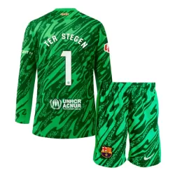 FC Barcelona Ter Stegen 1 Keeper Tenue Kind Thuis 2024/25 Lange Mouw FC Barcelona Ter Stegen 1 Keeper Tenue Kind Thuis 2024/25 Lange Mouw