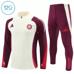 Bayern München Trainingssweaterset Kind 2024/25 Kwartrits Witte Bayern München Trainingssweaterset Kind 2024/25 Kwartrits Witte