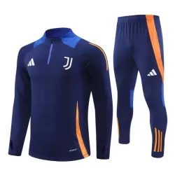 Juventus Trainingssweaterset Heren 2024/25 Kwartrits Grijze Juventus Trainingssweaterset Heren 2024/25 Kwartrits Grijze