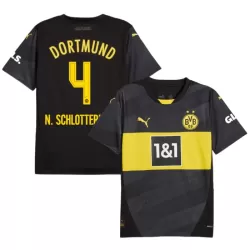 Borussia Dortmund N. Schlotterbeck 4 Shirt Heren Uit 2024/25 Borussia Dortmund N. Schlotterbeck 4 Shirt Heren Uit 2024/25