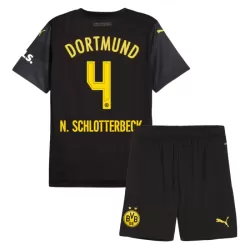 Borussia Dortmund N. Schlotterbeck 4 Tenue Kind Uit 2024/25 Borussia Dortmund N. Schlotterbeck 4 Tenue Kind Uit 2024/25