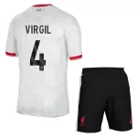 Liverpool Virgil 4 Tenue Kind Derde 2024/25