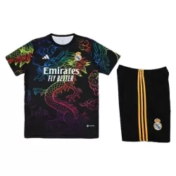 Real Madrid Dragon Tenue Kind 2024/25 Zwarte Real Madrid Dragon Tenue Kind 2024/25 Zwarte