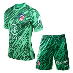 Atlético Madrid Keeper Tenue Kind Uit 2024/25 Atlético Madrid Keeper Tenue Kind Uit 2024/25