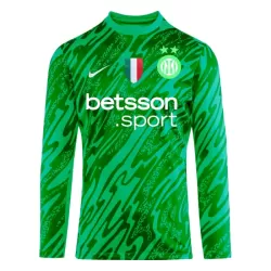 Inter Milan Keeper Shirt Heren 2024/25 Lange Mouw Groene Inter Milan Keeper Shirt Heren 2024/25 Lange Mouw Groene