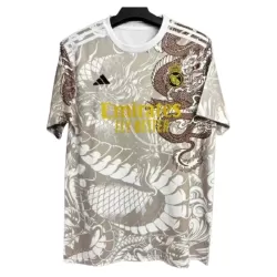 Real Madrid Dragon Shirt Heren 2024/25 Witte - Speciaal Real Madrid Dragon Shirt Heren 2024/25 Witte - Speciaal