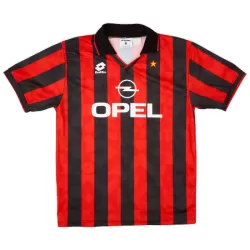 AC Milan 1994-95 Shirt Heren Thuis Retro AC Milan 1994-95 Shirt Heren Thuis Retro