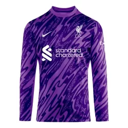 Liverpool Keeper Shirt Heren 2024/25 Lange Mouw Purper Liverpool Keeper Shirt Heren 2024/25 Lange Mouw Purper
