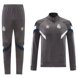 Real Madrid Trainingsjack Pak Heren 2024/25 Grijze Real Madrid Trainingsjack Pak Heren 2024/25 Grijze