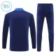 Al-Nassr FC Trainingssweaterset Kind 2024/25 Kwartrits Blauwe