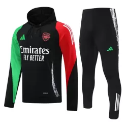 Arsenal Hoodie Trainingssweaterset Heren 2024/25 Grijze