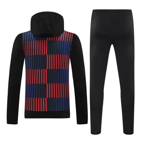 Barcelona Hoodie Trainingssweaterset Heren 2024/25 Grijze