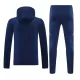 Manchester United Hoodie Trainingssweaterset Heren 2024/25 Grijze