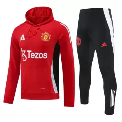 Manchester United Hoodie Trainingssweaterset Heren 2024/25 Rode