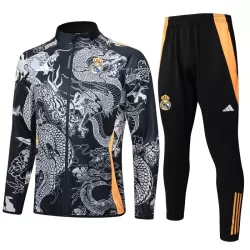 Real Madrid Dragon Trainingsjack Pak Heren 2024/25 Zwarte Real Madrid Dragon Trainingsjack Pak Heren 2024/25 Zwarte