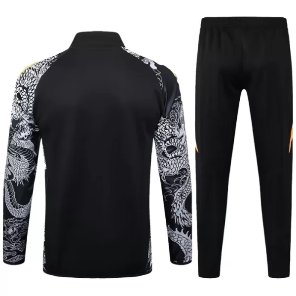 Real Madrid Dragon Trainingsjack Pak Heren 2024/25 Zwarte