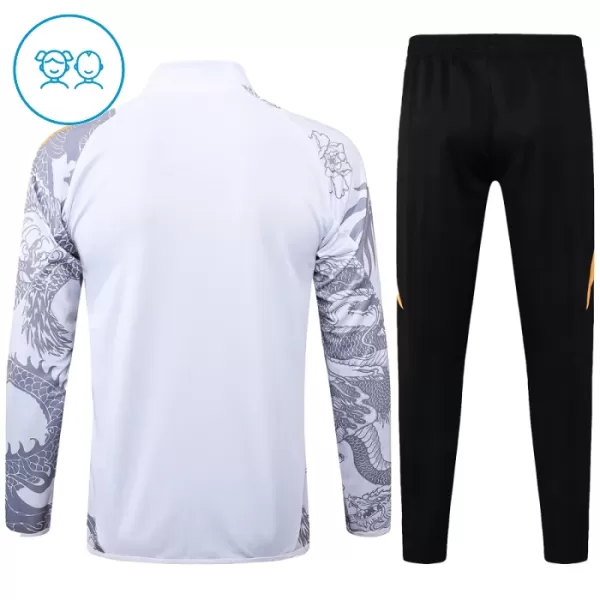 Real Madrid Dragon Trainingsjack Pak Kind 2024/25 Witte