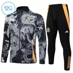 Real Madrid Dragon Trainingsjack Pak Kind 2024/25 Zwarte