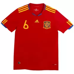 Spanje A. Iniesta 6 2010 Shirt Heren Thuis Retro