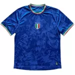 Italië Shirt Heren 2024 Blauwe - Speciaal