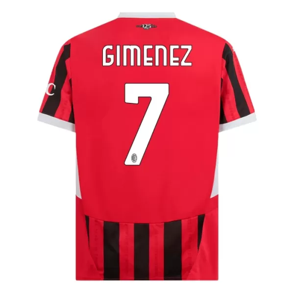 AC Milan Gimenez 7 Shirt Heren Thuis 2024/25