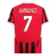 AC Milan Gimenez 7 Shirt Heren Thuis 2024/25