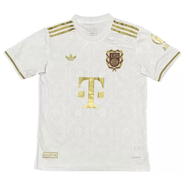 FC Bayern München Shirt Heren Verjaardag 2024/25 Witte FC Bayern München Shirt Heren Verjaardag 2024/25 Witte