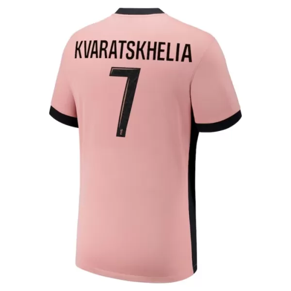 Paris Saint-Germain Kvaratskhelia 7 Shirt Heren Derde 2024/25