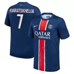 Paris Saint-Germain Kvaratskhelia 7 Shirt Heren Thuis 2024/25