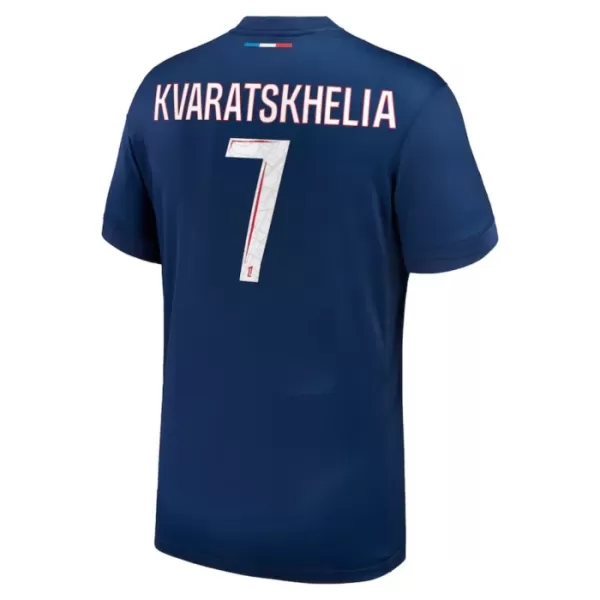 Paris Saint-Germain Kvaratskhelia 7 Shirt Heren Thuis 2024/25