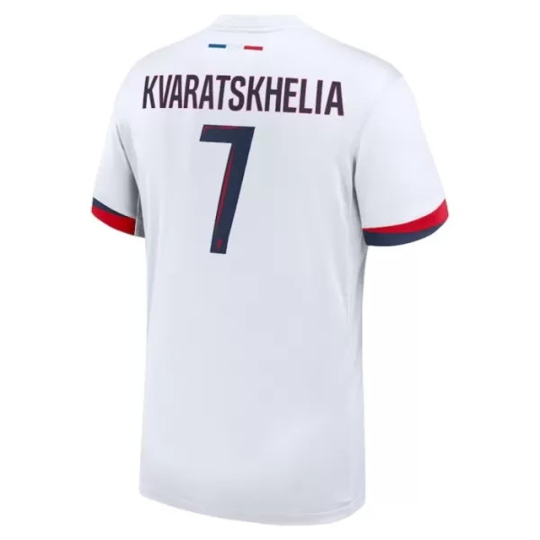 Paris Saint-Germain Kvaratskhelia 7 Shirt Heren Uit 2024/25