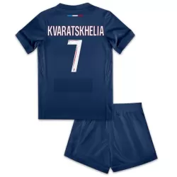 Paris Saint-Germain Kvaratskhelia 7 Tenue Kind Thuis 2024/25