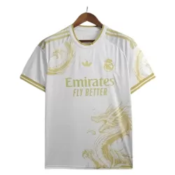 Real Madrid Dragon Shirt Heren 2024/25 Witte - Speciaal Real Madrid Dragon Shirt Heren 2024/25 Witte - Speciaal