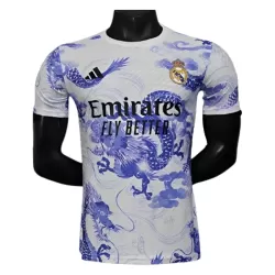 Real Madrid Dragon Shirt Heren 2024/25 Witte - Speciaal Real Madrid Dragon Shirt Heren 2024/25 Witte - Speciaal