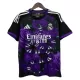 Real Madrid x Rose Shirt Heren 2024/25 Purper - Speciaal Real Madrid x Rose Shirt Heren 2024/25 Purper - Speciaal