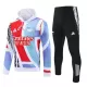Arsenal Hoodie Trainingssweaterset Heren 2024/25 Witte Arsenal Hoodie Trainingssweaterset Heren 2024/25 Witte