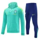 Brazilië Trainingssweaterset Heren 2024/25 Groene Brazilië Trainingssweaterset Heren 2024/25 Groene