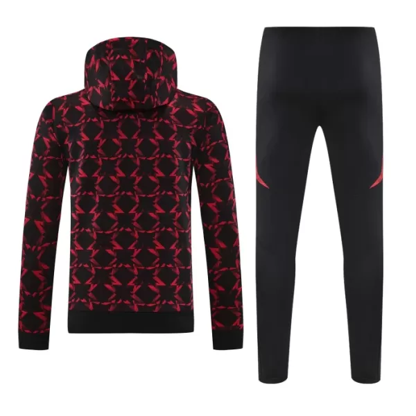 Manchester United Hoodie Trainingssweaterset Heren 2024/25 Rode